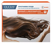 Дюкрэ (Ducray) лосьон против выпадения волос для женщин Неопептид 30мл 3шт + шампунь Анафаз+, 100мл, Пьер Фабр