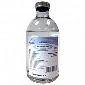Натрия хлорид, раствор для инфузий 0,9%, флакон 400мл, 15 шт, Мосфарм