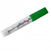 Термометр медицинский безртутный стеклянный с колпачком для легкого встряхивания, Вукси Медикал Инструмент Фактори
