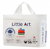 Little Art (Литтл Арт) подгузники-трусики детские, размер NB до 5кг, 36шт , FUJIAN YIFA HYGIENE PRODUCTS co., LTd.