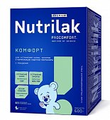 Нутрилак (Nutrilak Premium) Премиум Комфорт молочная смесь с рождения, 600г, Инфаприм ЗАО